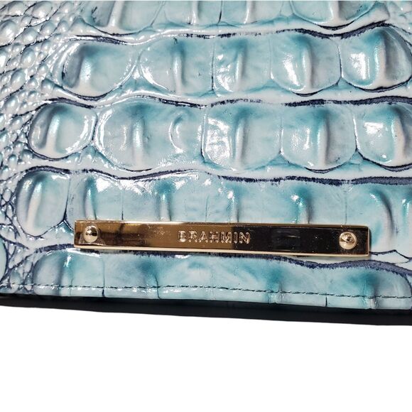 Brahmin Ady Spearmint Melbourne Leather Wallet NWT - Picture 2 of 4